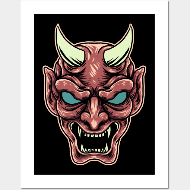 the demon Wall Art by donipacoceng